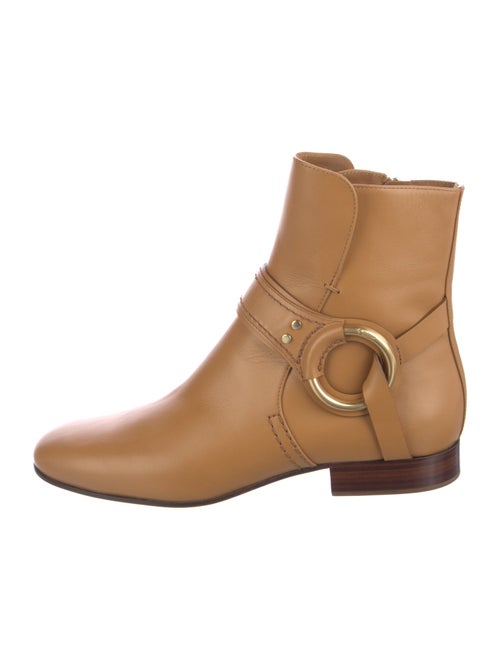 Chloé Leather Moto Boots