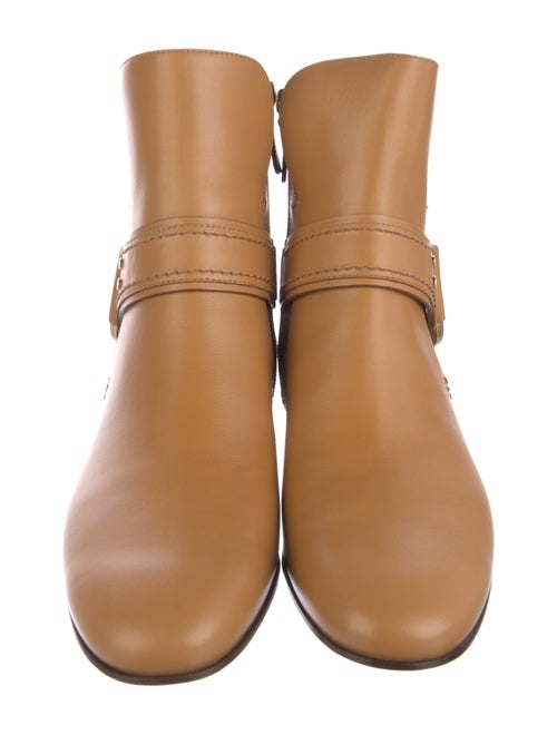 Chloé Leather Moto Boots