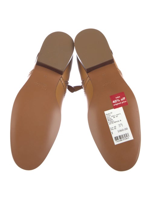 Chloé Leather Moto Boots