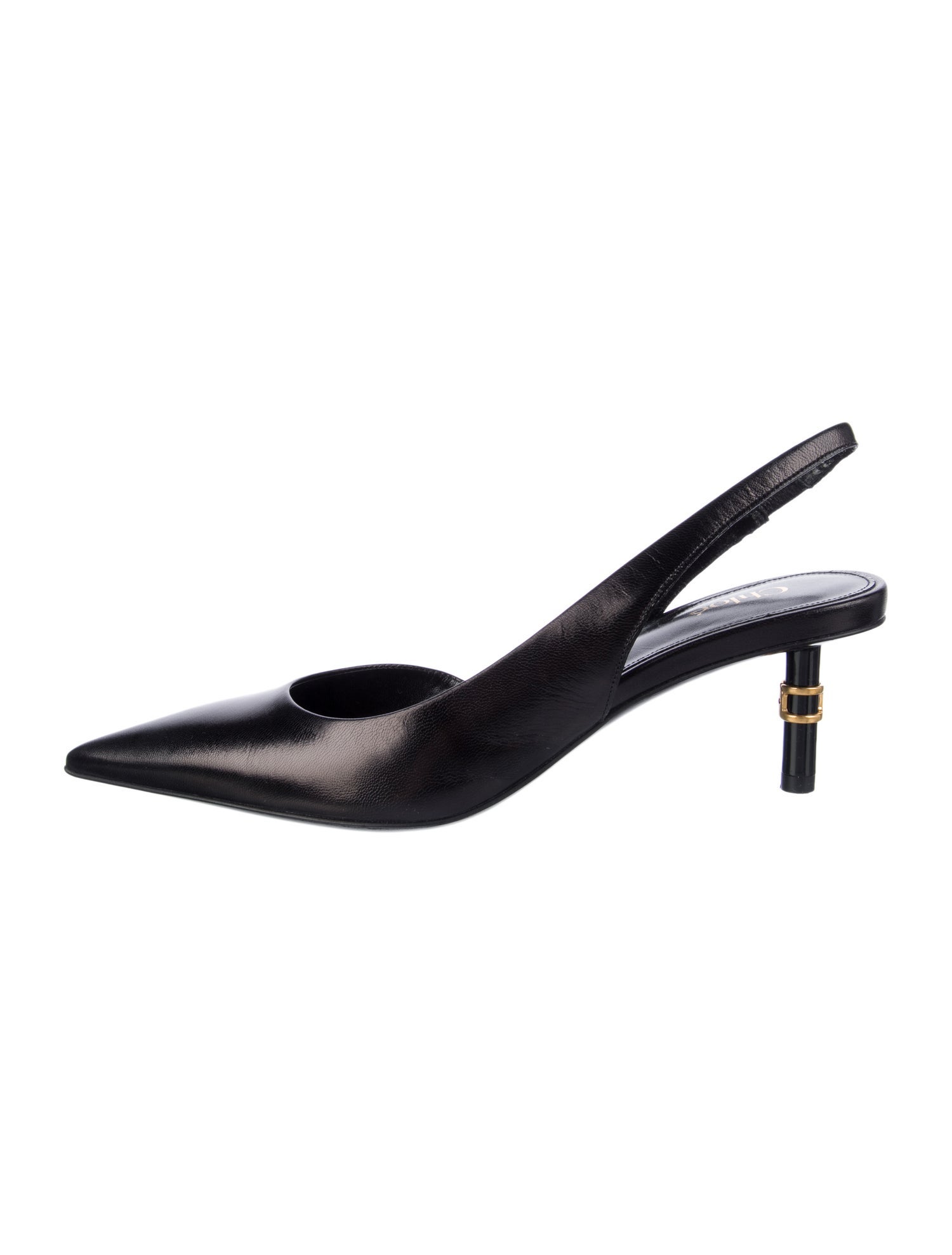 Chloé Leather Slingback Pumps