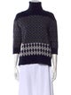 Chloé Merino Wool Printed Sweater