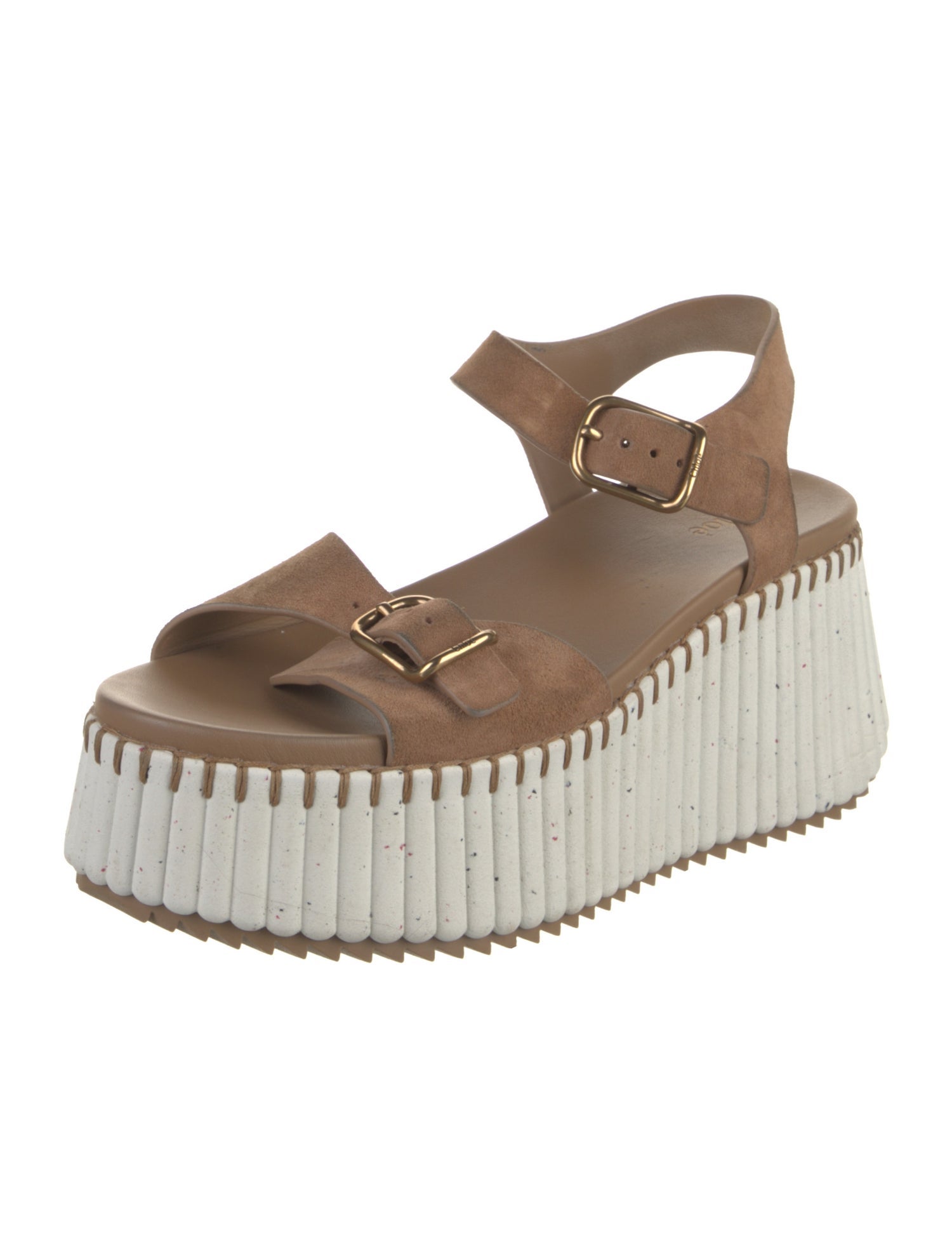 Chloé Nama Suede Sandals