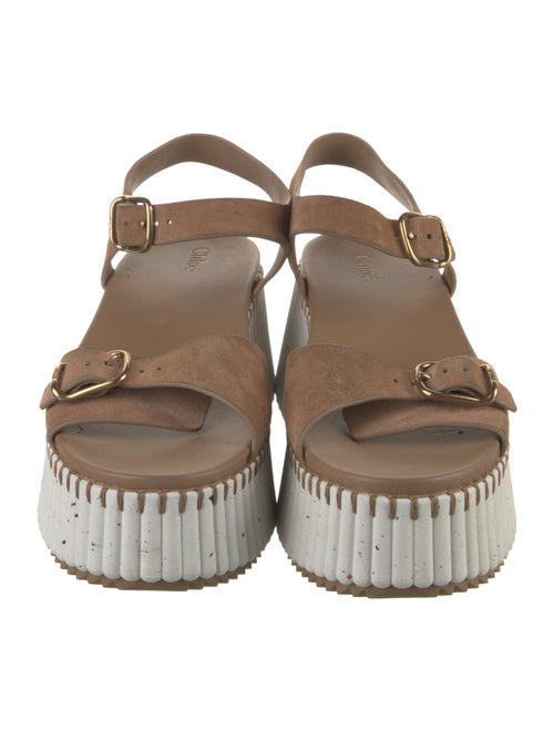 Chloé Nama Suede Sandals