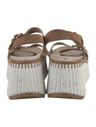 Chloé Nama Suede Sandals
