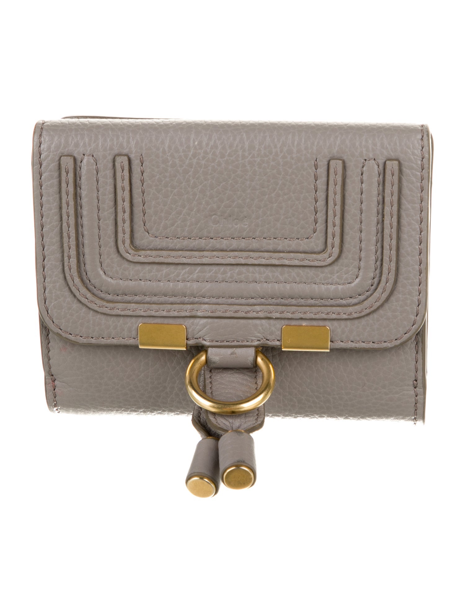 Chloé Leather Compact Wallet