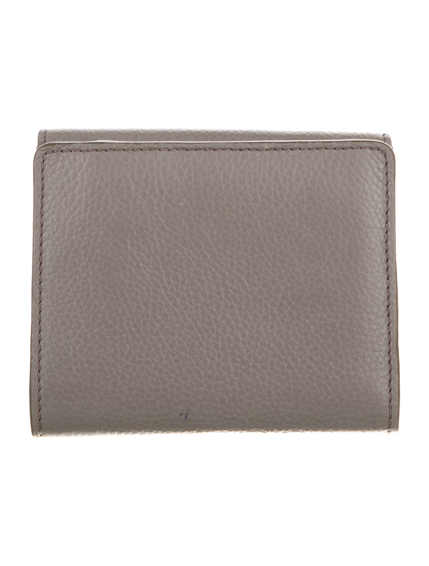 Chloé Leather Compact Wallet