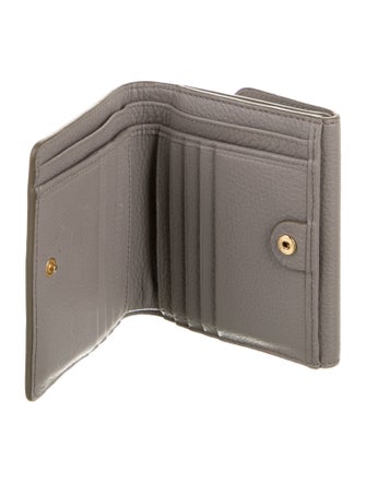 Chloé Leather Compact Wallet