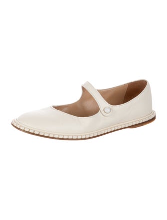 Chloé Leather Mary Jane Flats