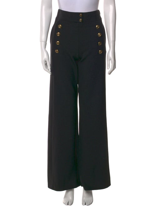 Chloé Virgin Wool Straight Leg Pants