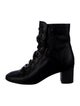 Chloé Leather Combat Boots