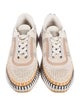 Chloé Colorblock Pattern Whipstitch Trim Sneakers