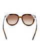 Chloé Oversize Gradient Sunglasses