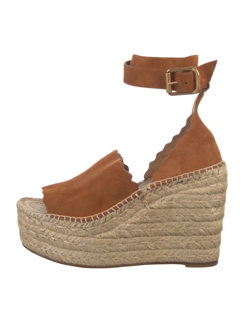 Chloé Suede Espadrilles