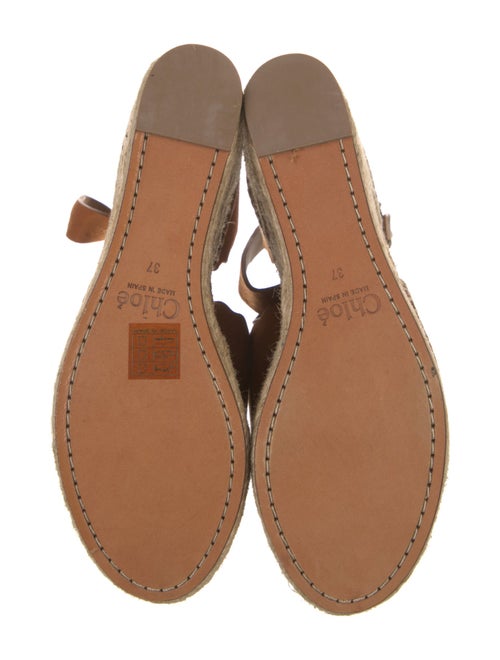 Chloé Suede Espadrilles