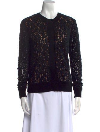 Chloé Virgin Wool Lace Pattern Sweater