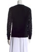 Chloé Virgin Wool Lace Pattern Sweater
