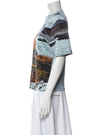 Chloé Printed Crew Neck T-Shirt