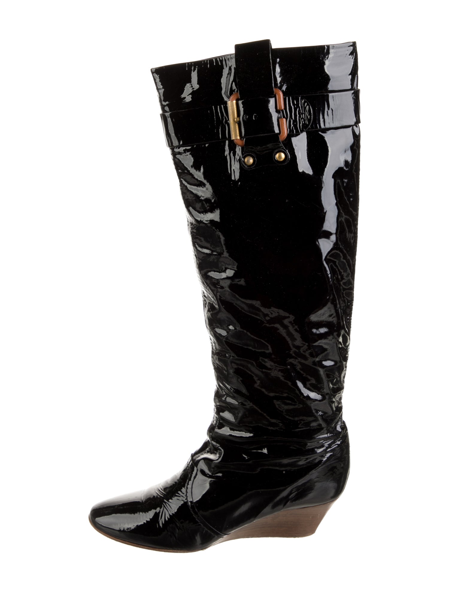 Chloé Patent Leather Boots