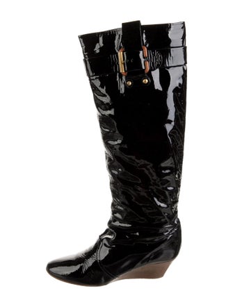 Chloé Patent Leather Boots