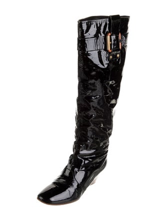 Chloé Patent Leather Boots
