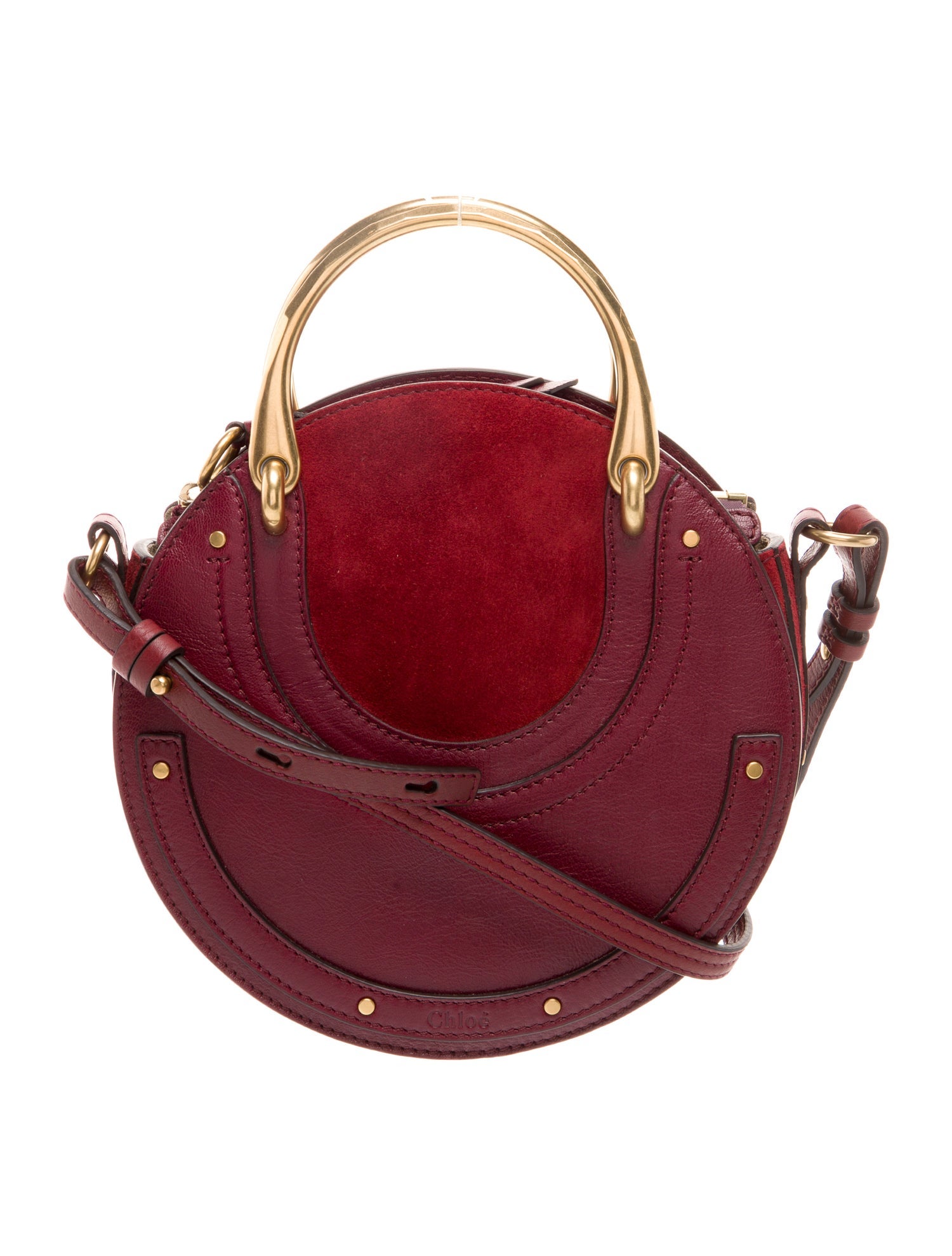 Chloé Leather Top Handle Bag