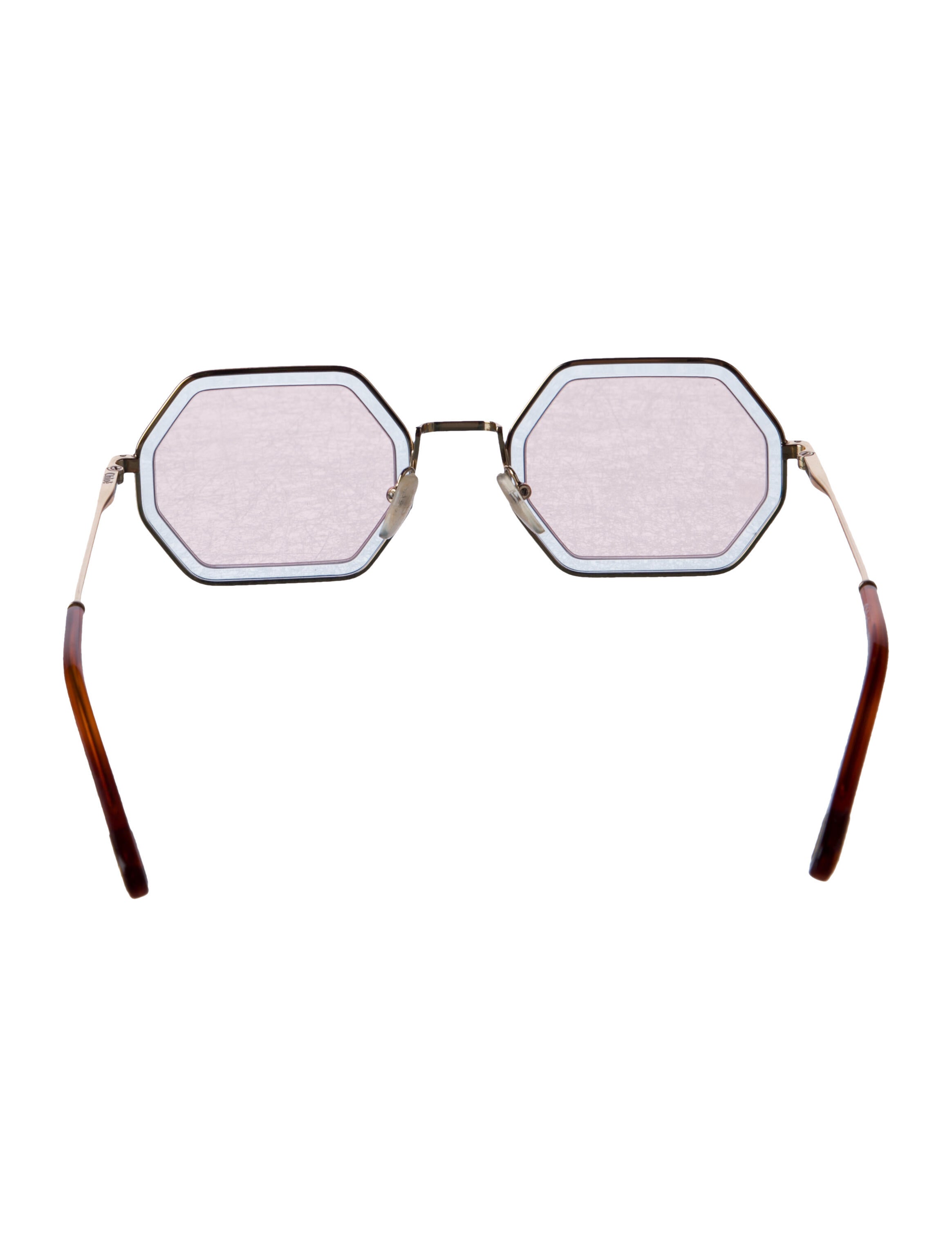 Chloé Square Tinted Sunglasses
