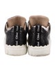 Chloé Embossed Leather Sneakers