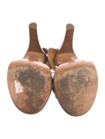 Chloé Leather Slingback Sandals