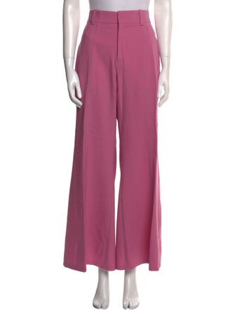Chloé Virgin Wool Wide Leg Pants