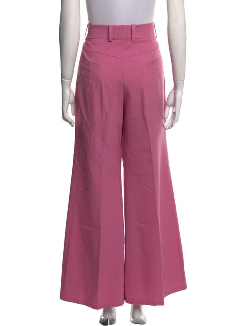 Chloé Virgin Wool Wide Leg Pants