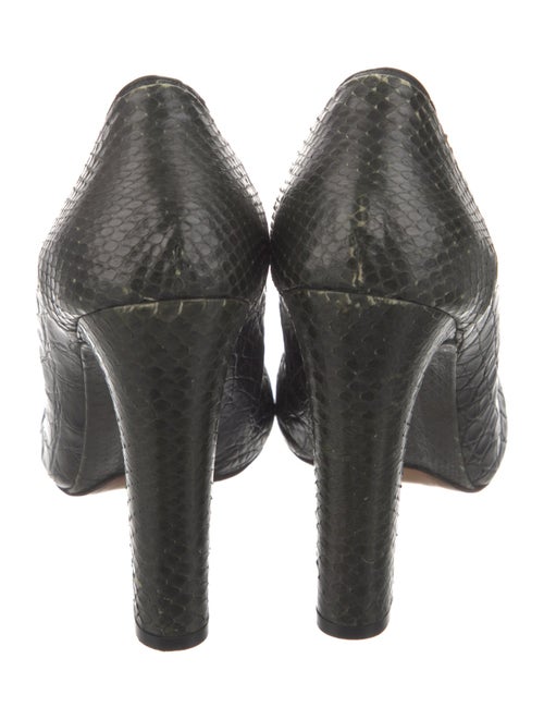 Chloé Leather Animal Print Pumps