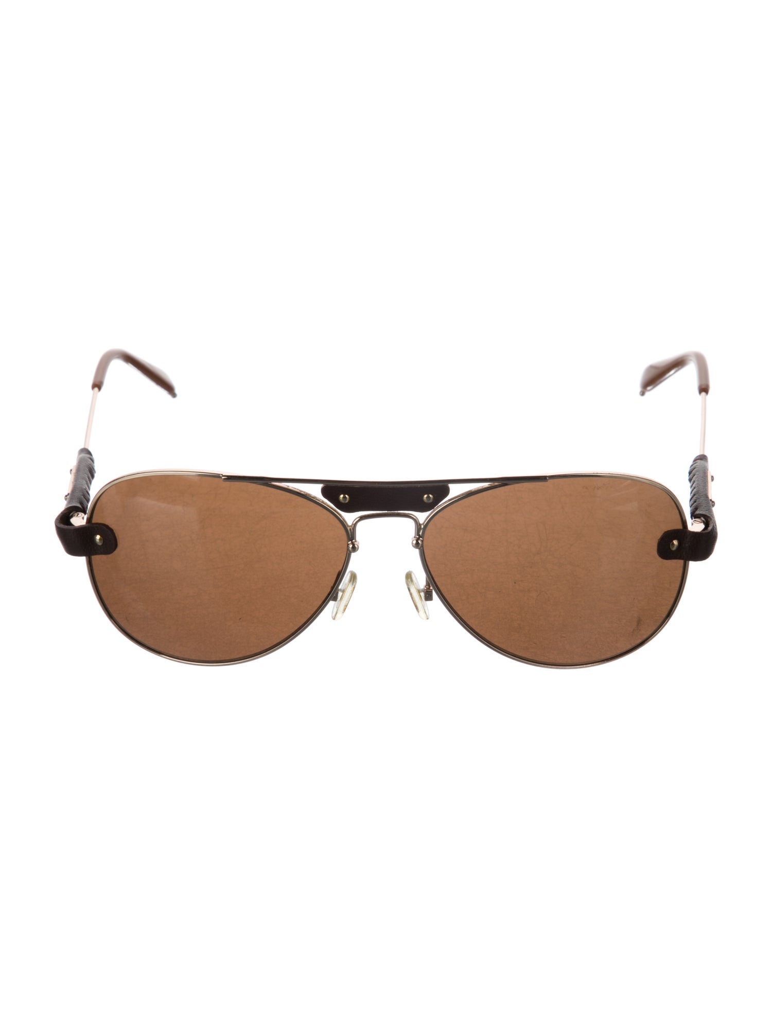 Chloé Aviator Mirrored Sunglasses