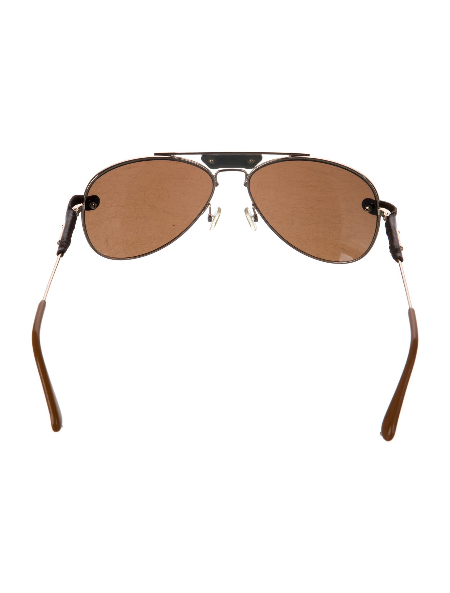 Chloé Aviator Mirrored Sunglasses