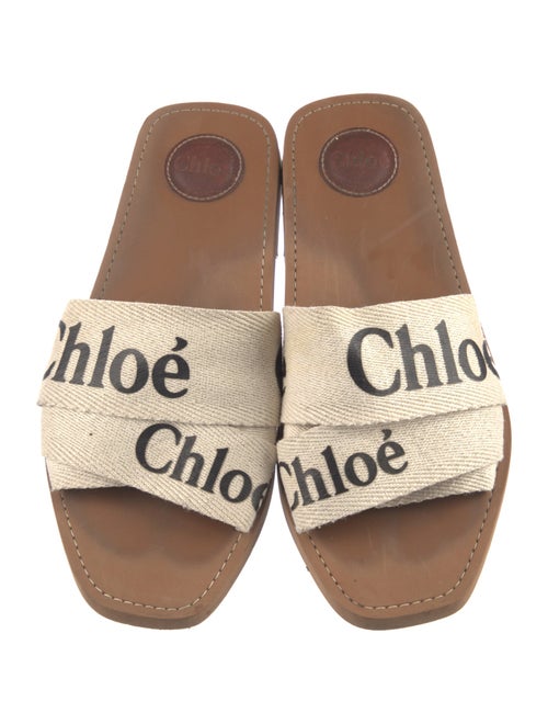 Chloé Canvas Printed Slides