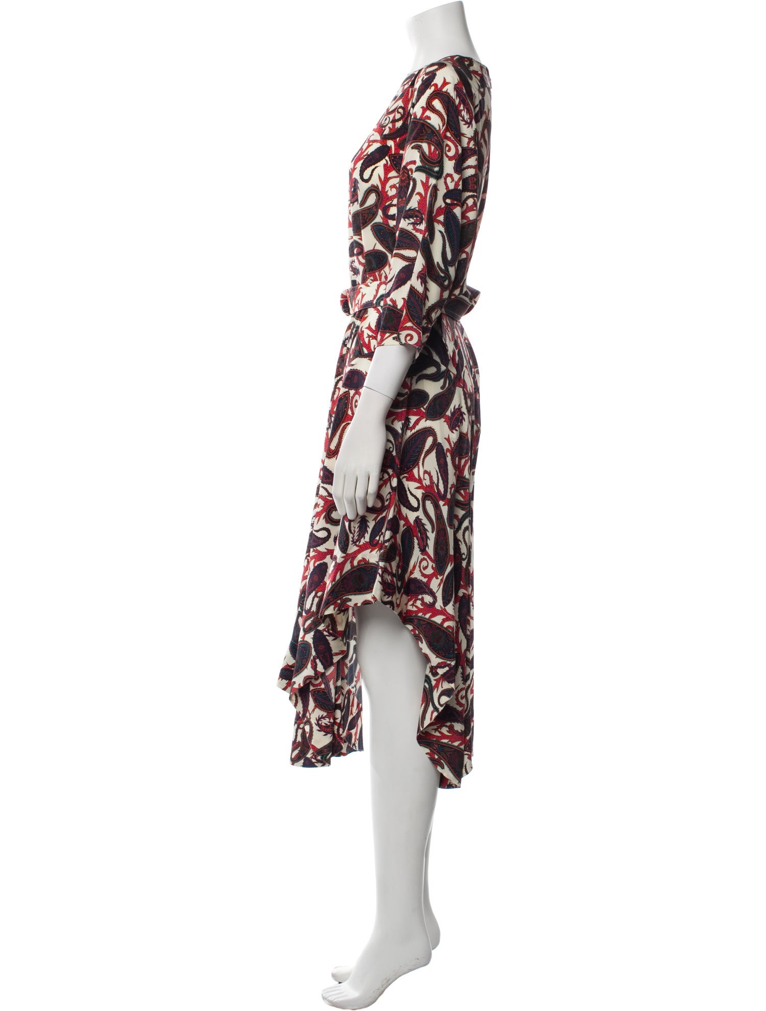 Chloé Silk Midi Length Dress