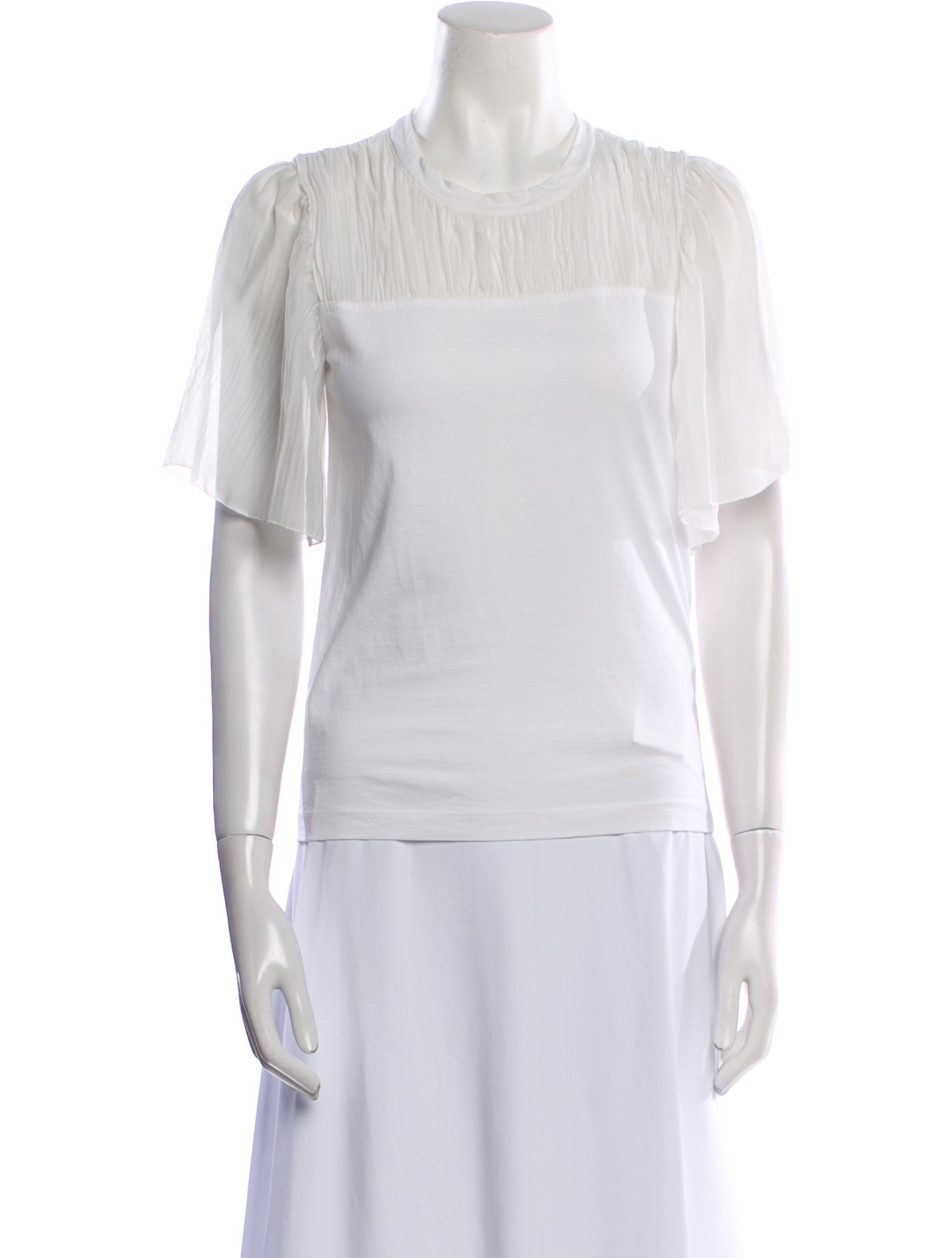 Chloé Crew Neck Short Sleeve T-Shirt