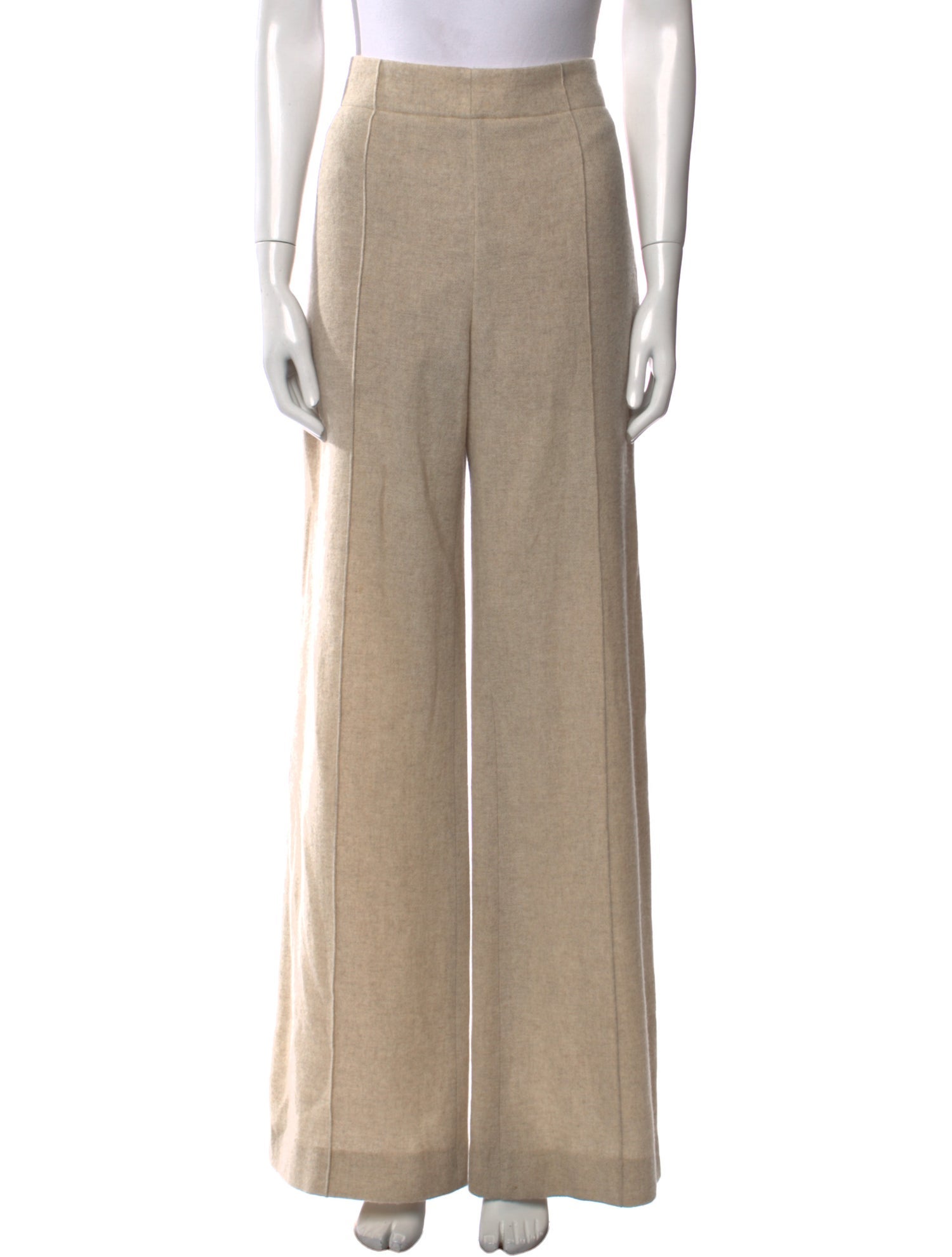 Chloé Virgin Wool Wide Leg Pants