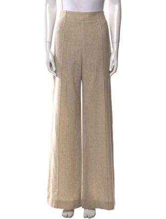 Chloé Virgin Wool Wide Leg Pants