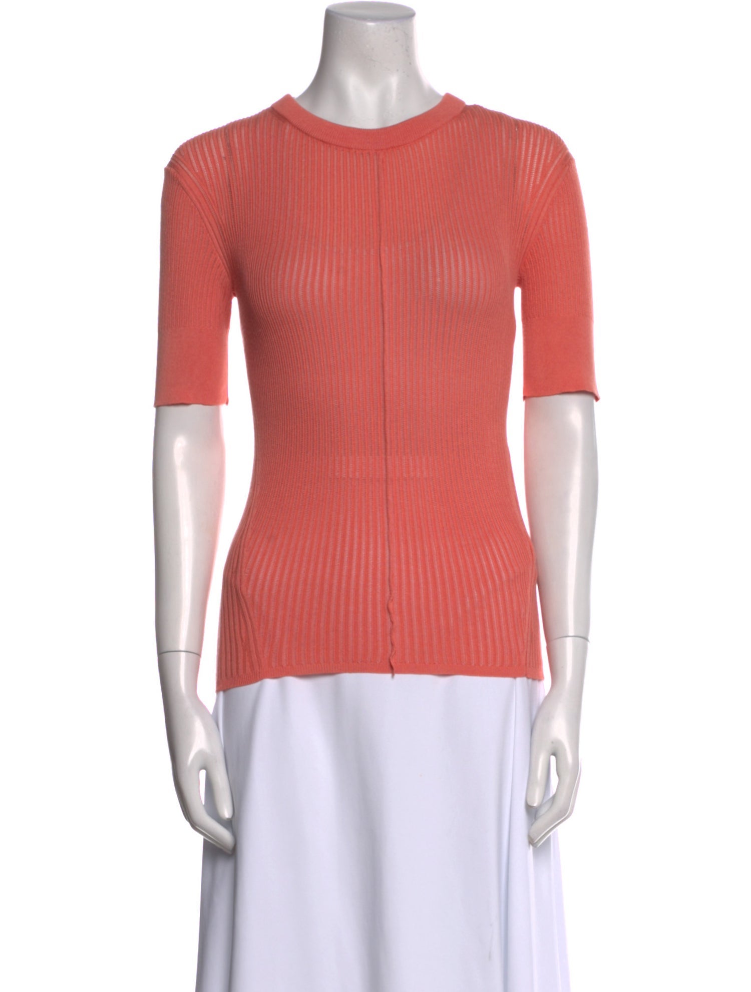 Chloé Crew Neck Short Sleeve Top