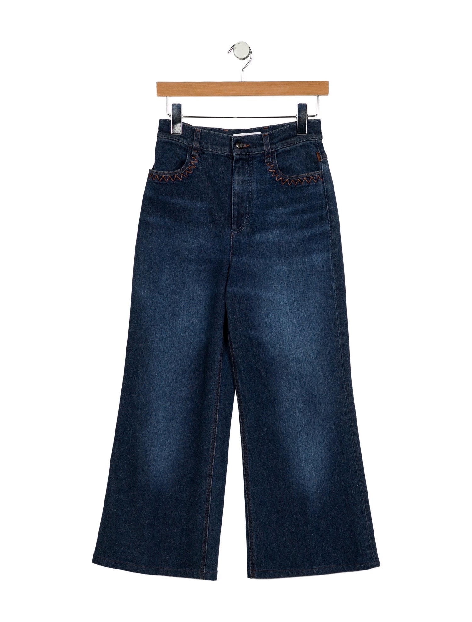 Chloé High-Rise Wide Leg Jeans