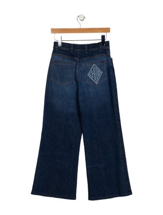 Chloé High-Rise Wide Leg Jeans