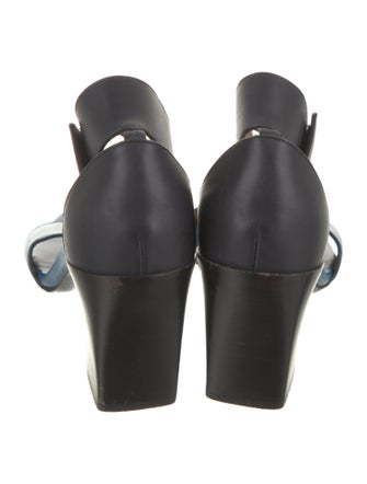 Chloé Leather Colorblock Pattern Sandals