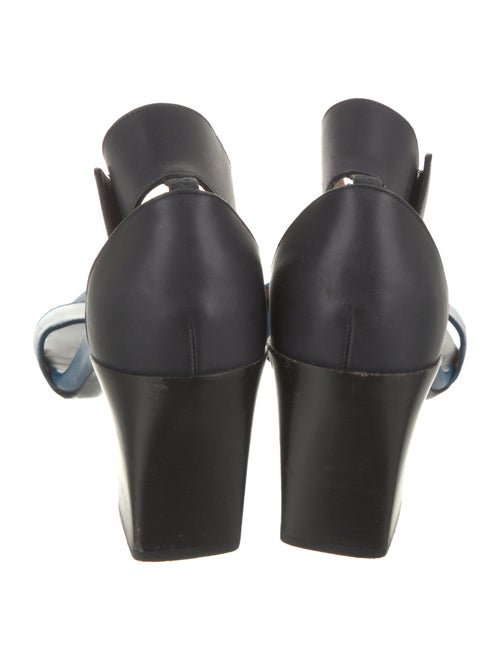 Chloé Leather Colorblock Pattern Sandals