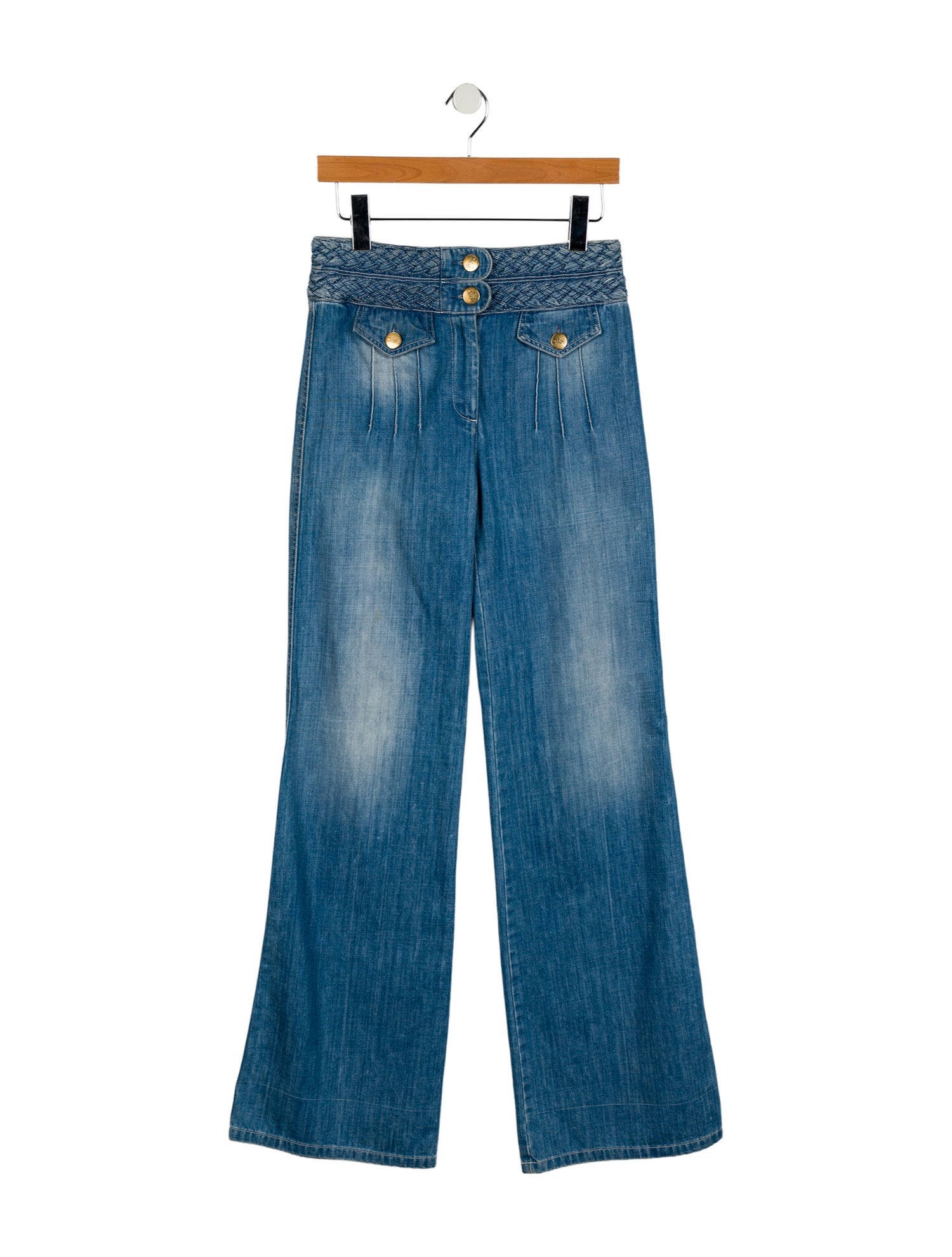 Chloé High-Rise Wide Leg Jeans