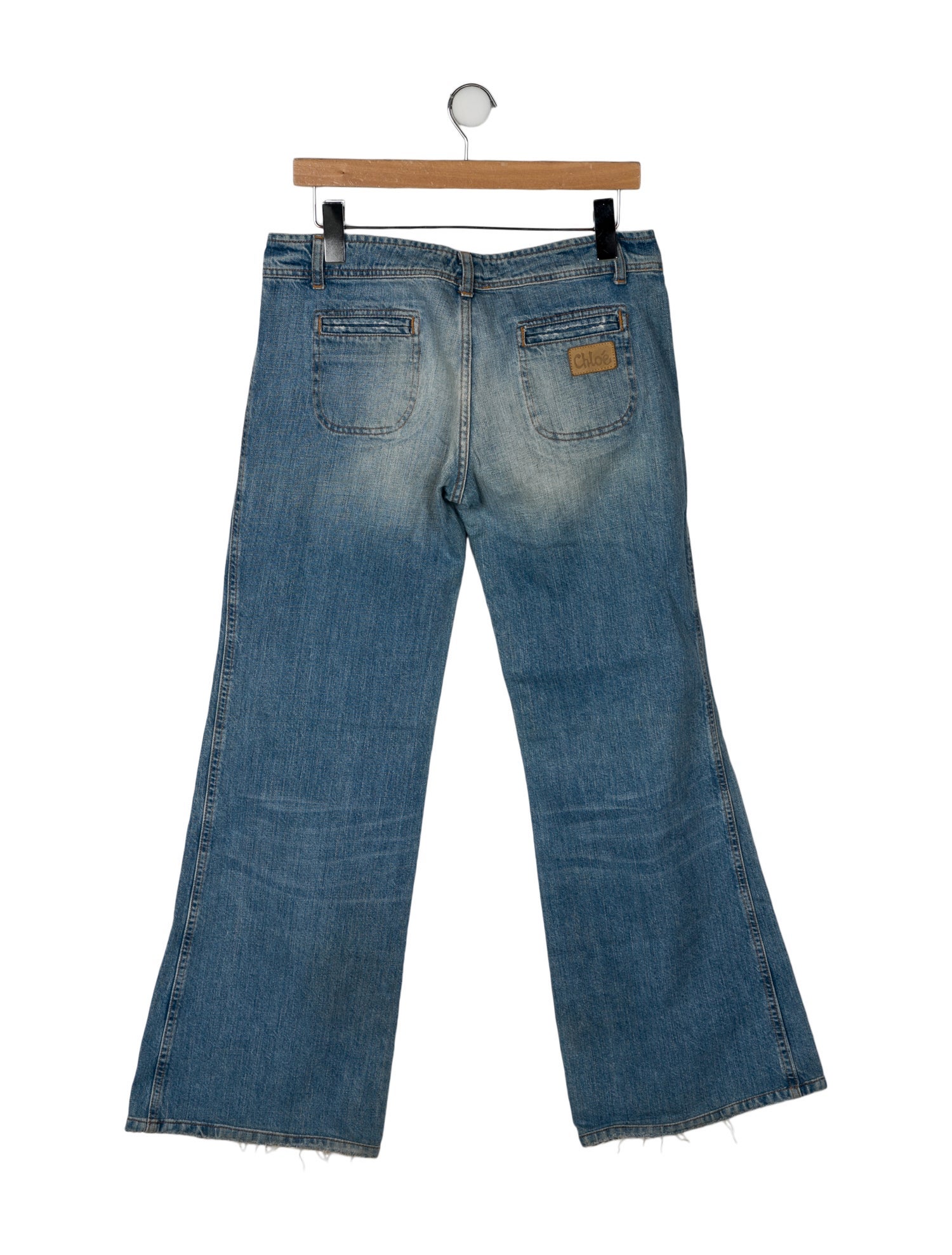 Chloé High-Rise Wide Leg Jeans