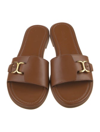 Chloé Leather Slides