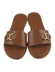 Chloé Leather Slides