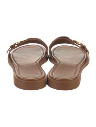 Chloé Leather Slides