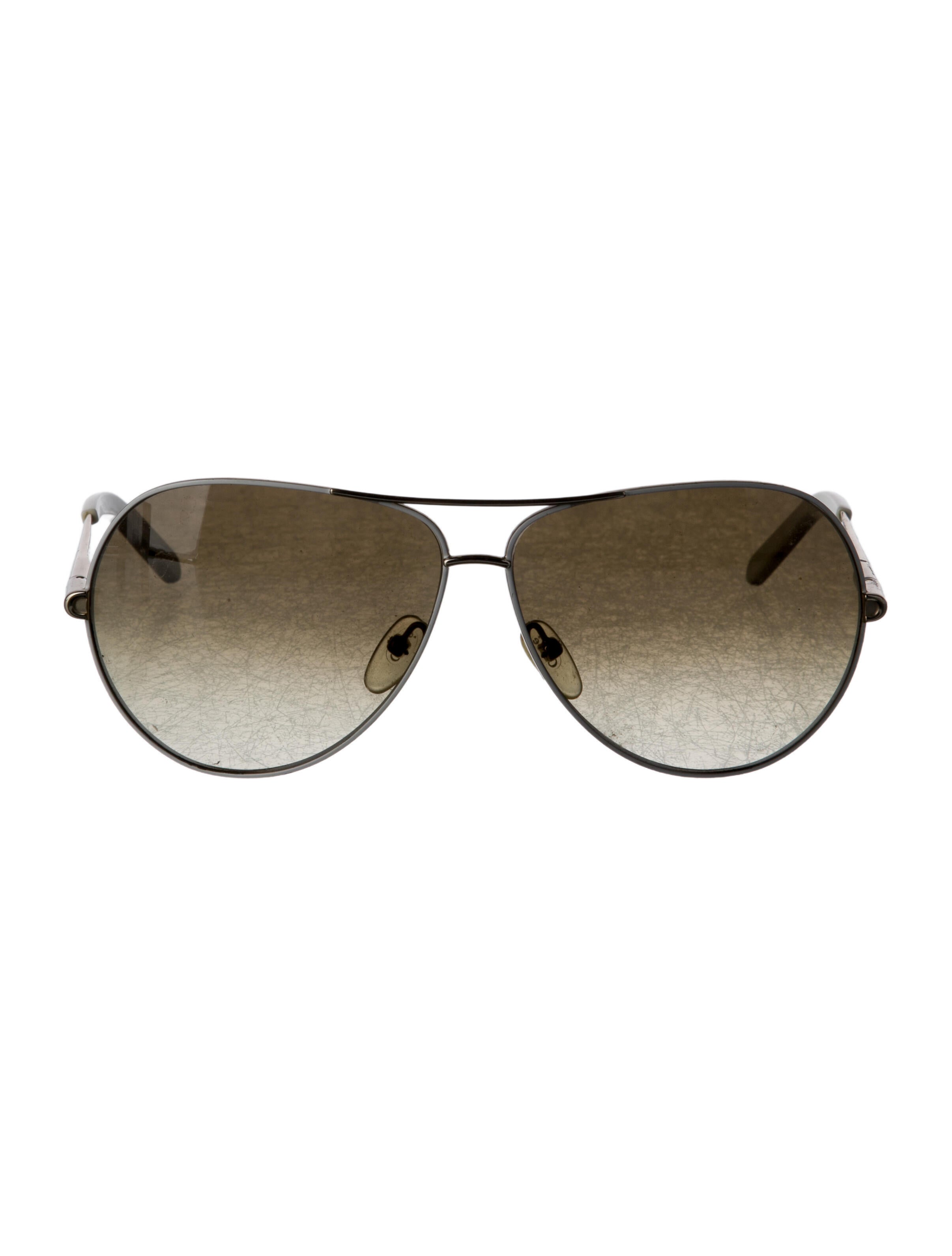 Chloé Aviator Gradient Sunglasses