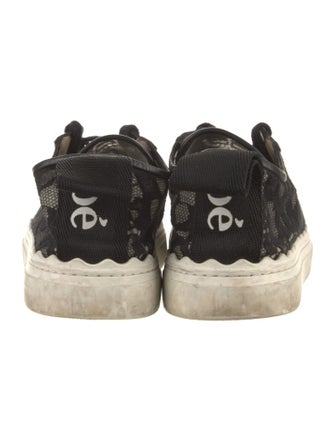 Chloé Lace Lace Pattern Sneakers